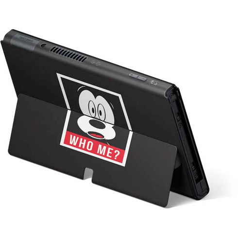 Disney Mickey Mouse Who Me Nintendo Switch OLED (2021) Skin